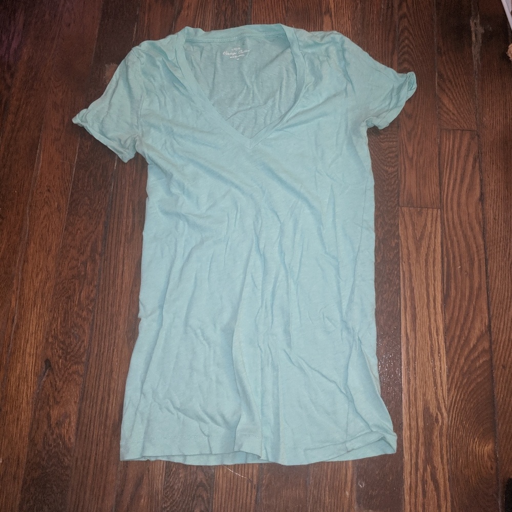 Cotton V neck